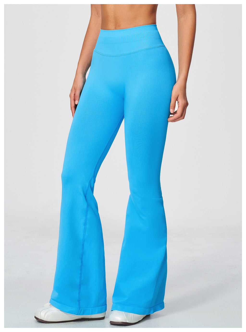 Seamless High Waist Bootcut Yoga Flared Leggings Women Butt Lifting Tummy Control Flared Pants