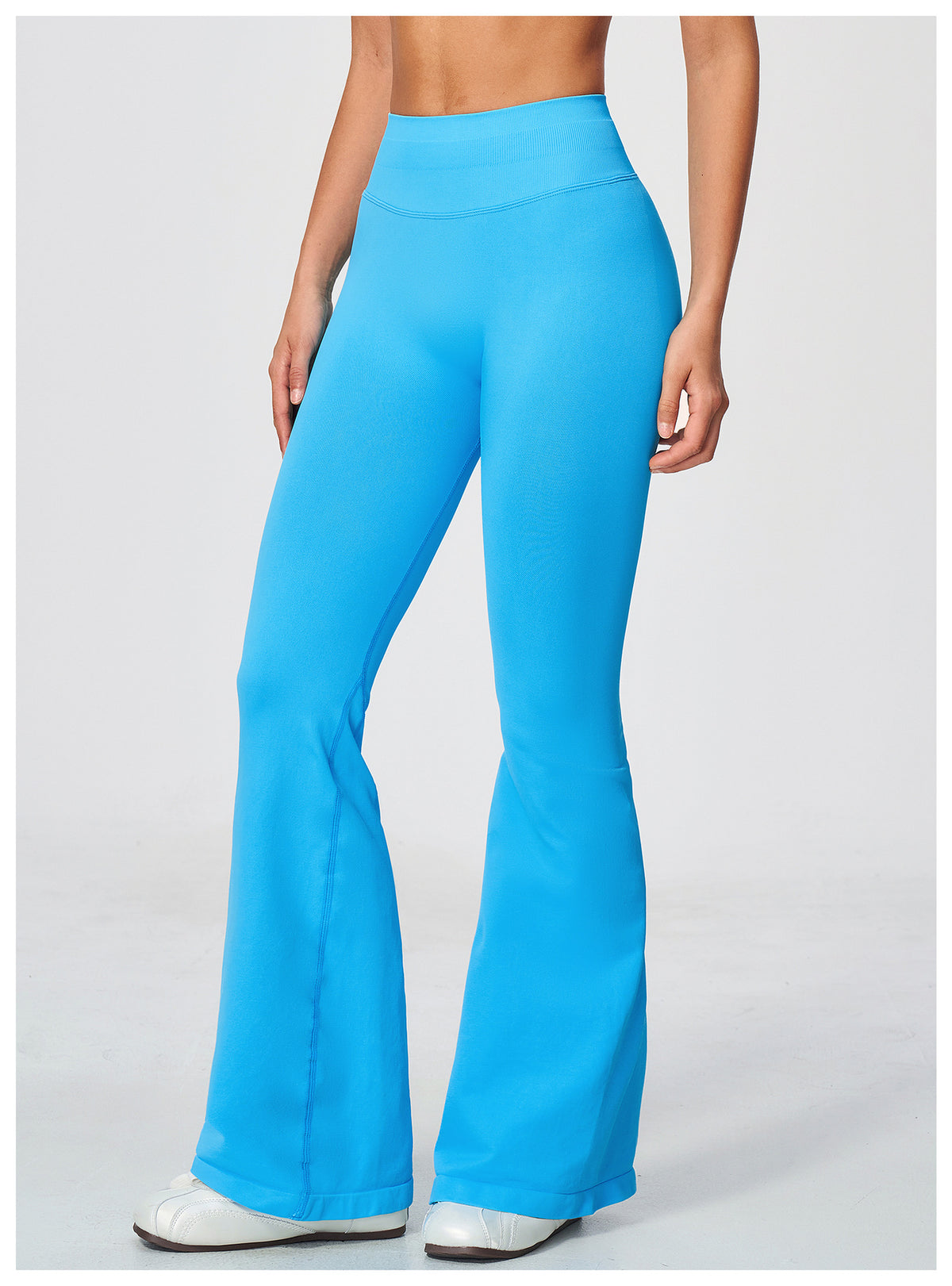 Seamless High Waist Bootcut Yoga Flared Leggings Women Butt Lifting Tummy Control Flared Pants