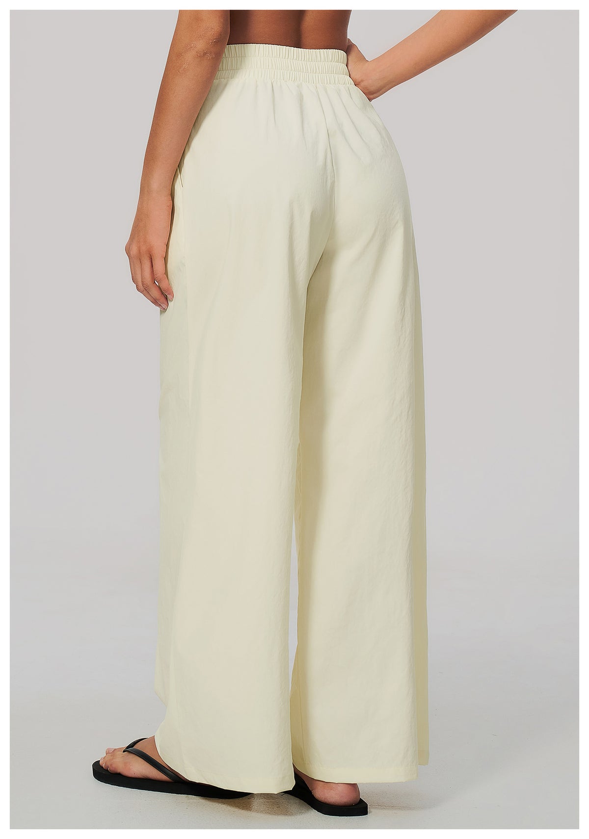 Women High Waist Loose Casual Sports Wide Leg Pants