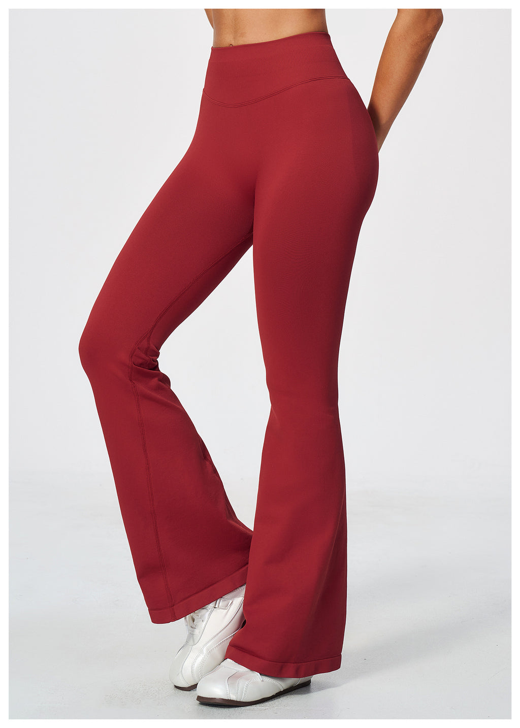 Seamless High Waist Bootcut Yoga Flared Leggings Women Butt Lifting Tummy Control Flared Pants