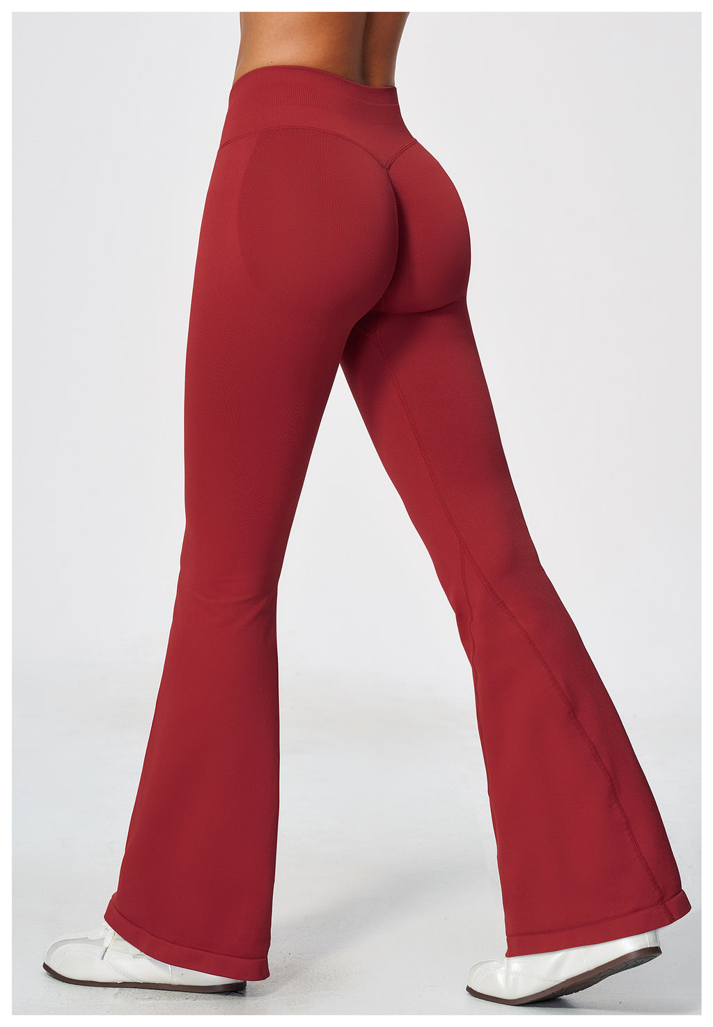 Seamless High Waist Bootcut Yoga Flared Leggings Women Butt Lifting Tummy Control Flared Pants