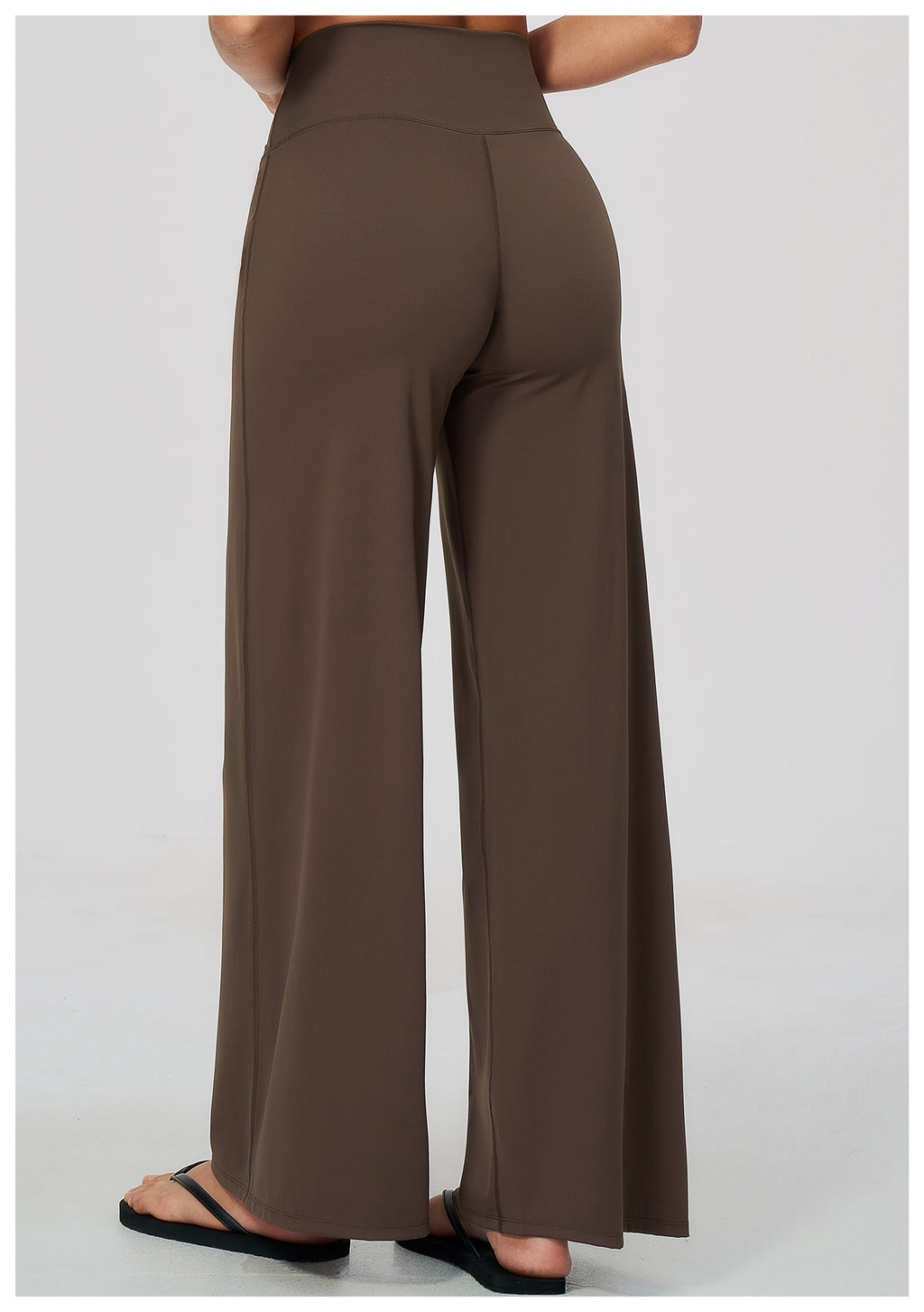 Women Cross Waist High Waist Wide Leg Yoga Pants
