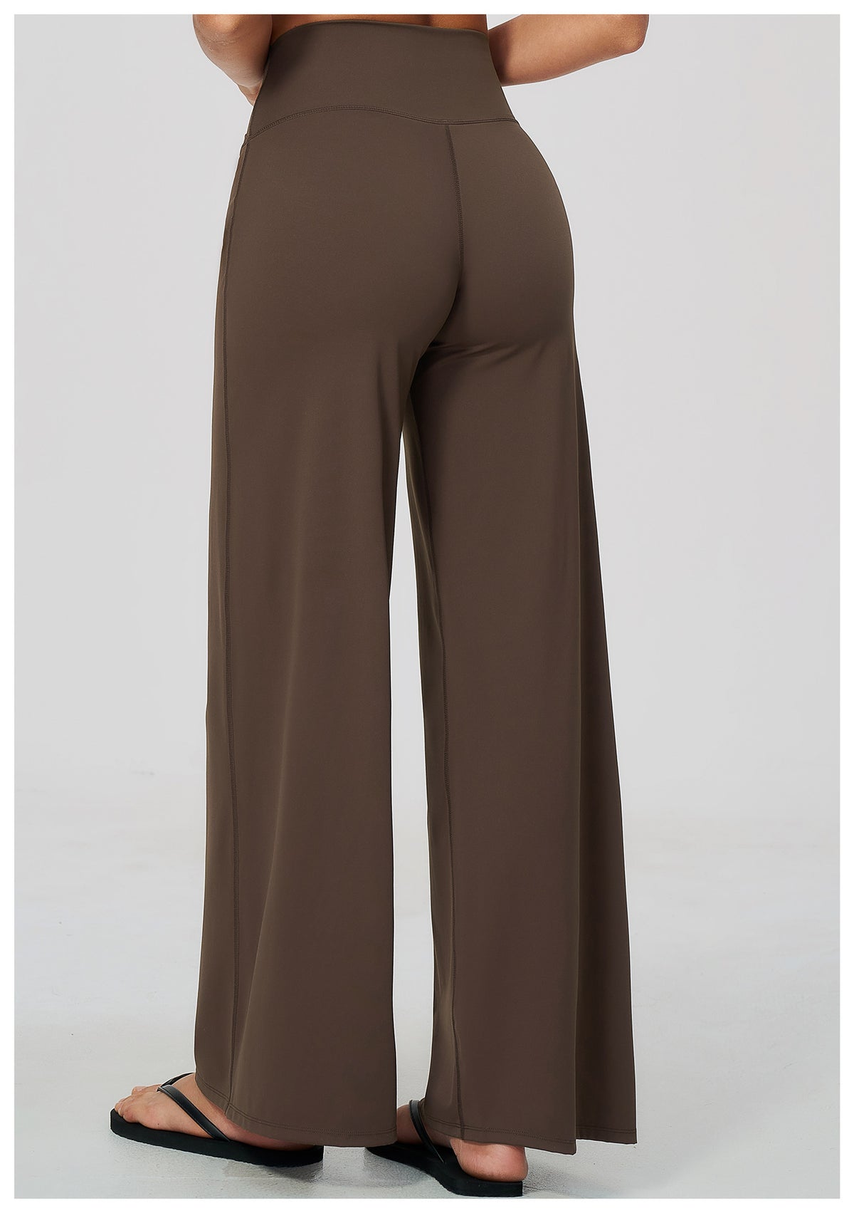 Women Cross Waist High Waist Wide Leg Yoga Pants