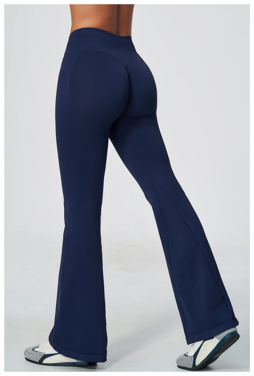 Seamless High Waist Bootcut Yoga Flared Leggings Women Butt Lifting Tummy Control Flared Pants