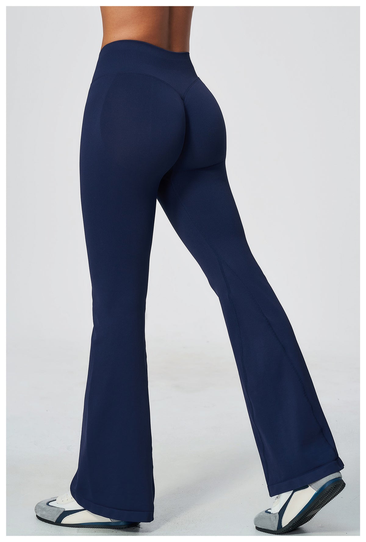Seamless High Waist Bootcut Yoga Flared Leggings Women Butt Lifting Tummy Control Flared Pants