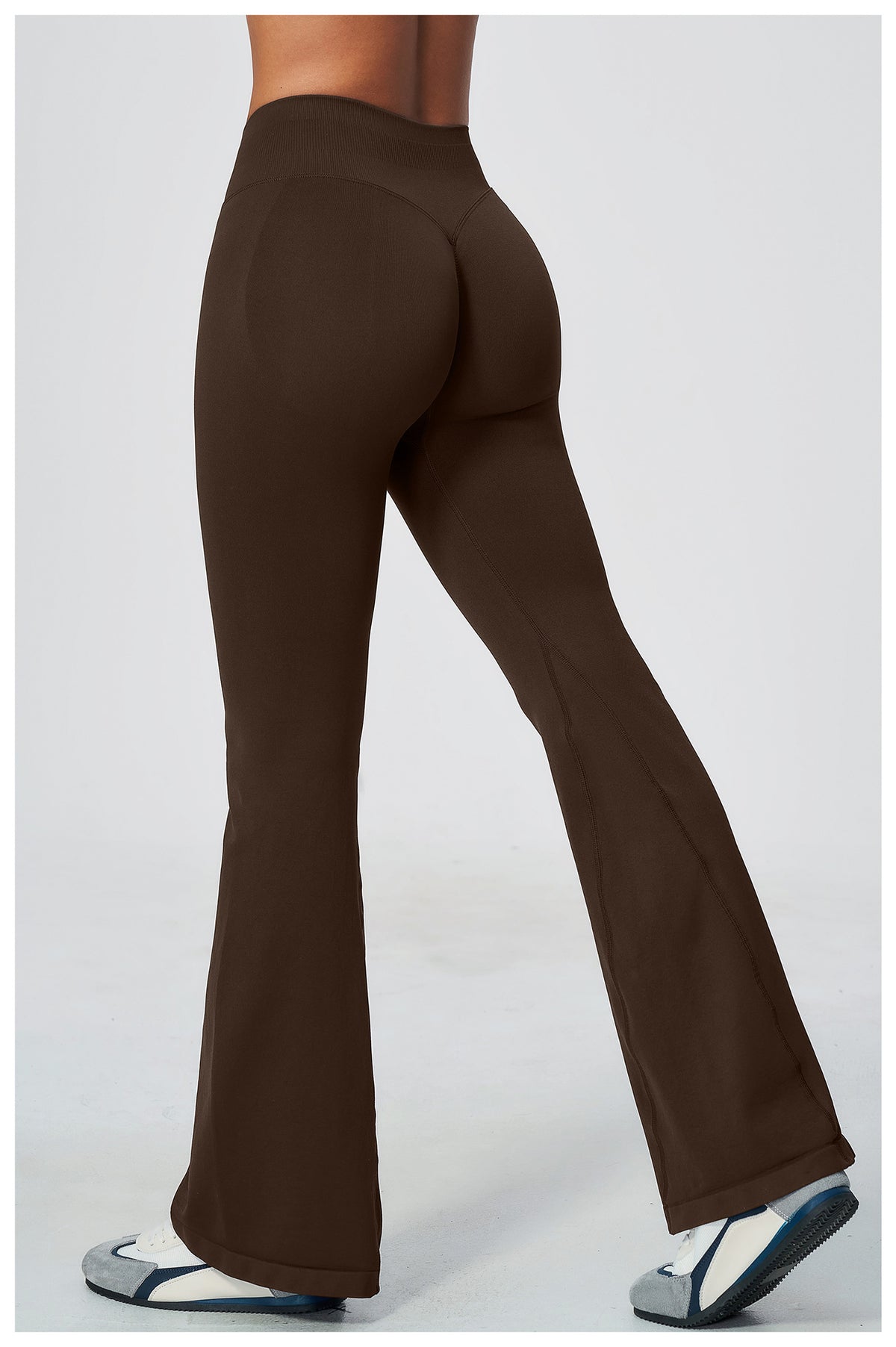 Seamless High Waist Bootcut Yoga Flared Leggings Women Butt Lifting Tummy Control Flared Pants