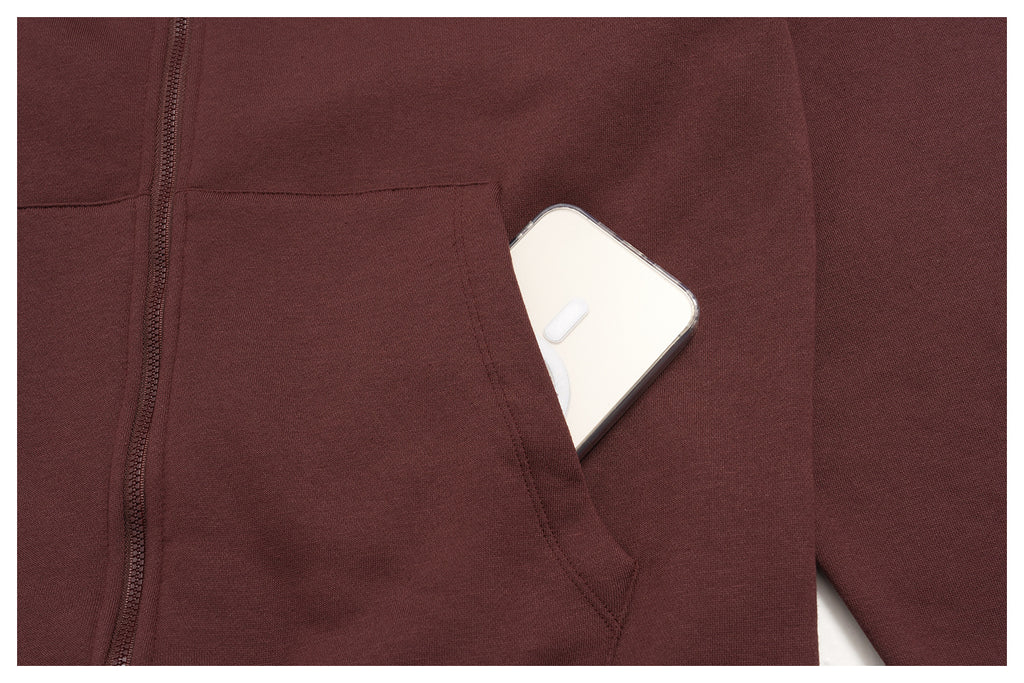Women 2 Piece Fall Winter Tracksuits Fleece Lined Full Zip Oversized Hooded Jacket and Drawstring Waist Wide Leg Sweatpants with Side Pockets
