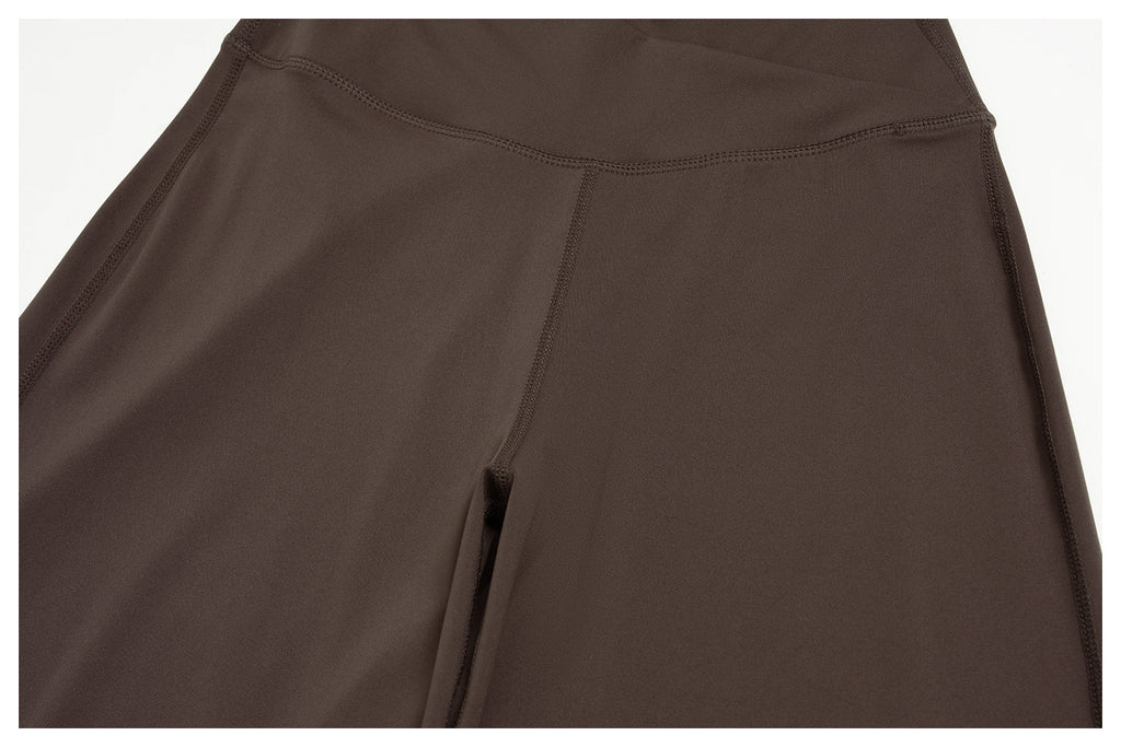 Women Cross Waist High Waist Wide Leg Yoga Pants