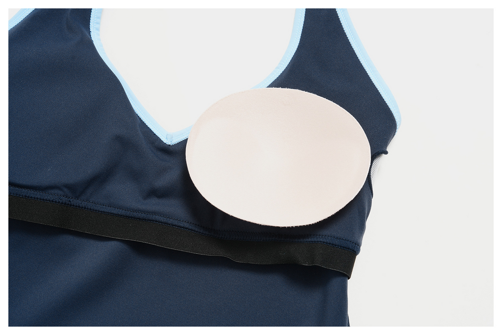 Women ColorBlock V Neck Halter Crop Yoga Tank Top Built in Bra