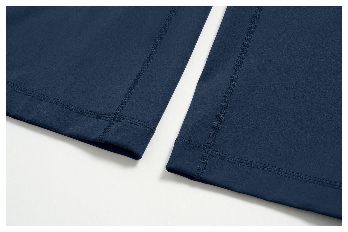 Women Colorblock Foldover Waist High-Rise Loose Wide Leg Yoga Pants