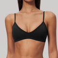 Women V Neck Twist Back Adjustable Spaghetti Straps Sports Bra